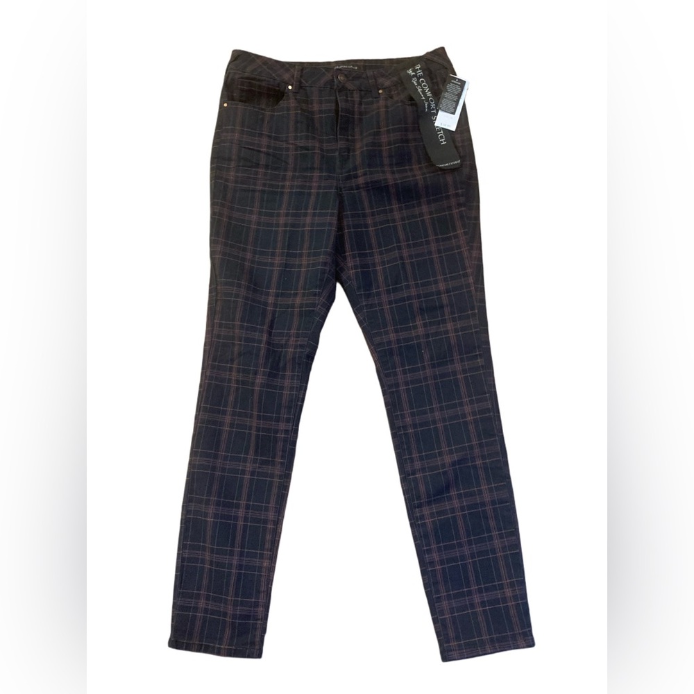 Signature Studio Check Pants